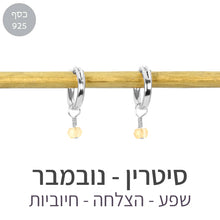 טעינת תמונה בתצוגת גלריה, עגילי לונה סיטרין
