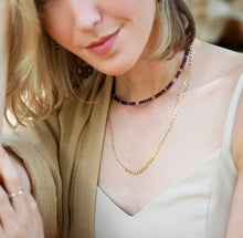 טעינת תמונה בתצוגת גלריה, שרשרת מינט אמטיסט