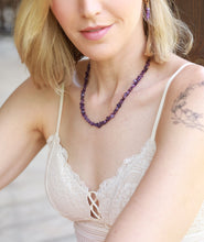 טעינת תמונה בתצוגת גלריה, עגילי טנריף אמטיסט