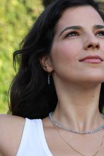 טעינת תמונה בתצוגת גלריה, עגילי גלאם אקוה מרין