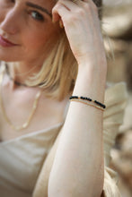 טעינת תמונה בתצוגת גלריה, צמיד מינט טורמלין שחורה