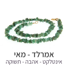 טעינת תמונה בתצוגת גלריה, שרשרת פיג'י אמרלד