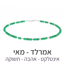 טעינת תמונה בתצוגת גלריה, שרשרת מינט אמרלד