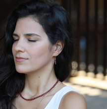 טעינת תמונה בתצוגת גלריה, עגילי גלאם רובי