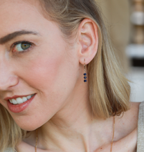 טעינת תמונה בתצוגת גלריה, עגילי גלאם ספיר