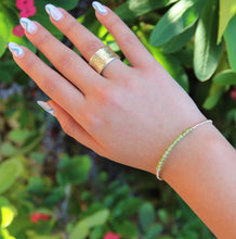 טעינת תמונה בתצוגת גלריה, חדש - צמיד שיין פרידוט - אבן הלידה שלי - MyBirthstone