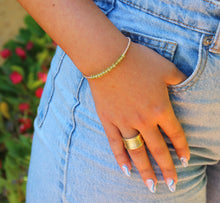 טעינת תמונה בתצוגת גלריה, חדש - צמיד שיין פרידוט - אבן הלידה שלי - MyBirthstone