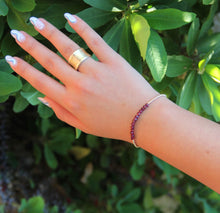 טעינת תמונה בתצוגת גלריה, חדש - צמיד שיין גארנט - אבן הלידה שלי - MyBirthstone