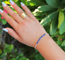 טעינת תמונה בתצוגת גלריה, חדש - צמיד שיין לפיס לזולי - אבן הלידה שלי - MyBirthstone