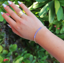 טעינת תמונה בתצוגת גלריה, חדש - צמיד שיין טנזנייט - אבן הלידה שלי - MyBirthstone