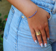 טעינת תמונה בתצוגת גלריה, חדש - צמיד שיין טנזנייט - אבן הלידה שלי - MyBirthstone