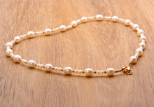 טעינת תמונה בתצוגת גלריה, חדש - שרשרת שילה פנינה לבנה - אבן הלידה שלי - MyBirthstone