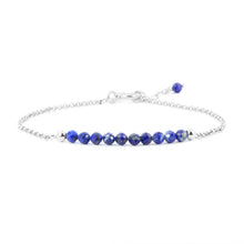 טעינת תמונה בתצוגת גלריה, צמיד בר לפיס לזולי - אבן הלידה שלי - MyBirthstone