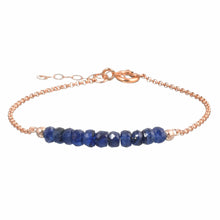 טעינת תמונה בתצוגת גלריה, צמיד בר ספיר - אבן הלידה שלי - MyBirthstone