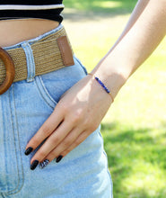 טעינת תמונה בתצוגת גלריה, צמיד בר ספיר - אבן הלידה שלי - MyBirthstone