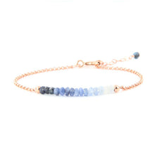 טעינת תמונה בתצוגת גלריה, צמיד בר ספיר אומברה - אבן הלידה שלי - MyBirthstone