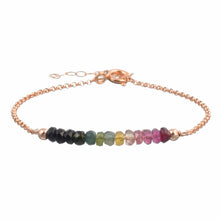 טעינת תמונה בתצוגת גלריה, צמיד בר טורמלין אבטיח - אבן הלידה שלי - MyBirthstone