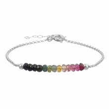 טעינת תמונה בתצוגת גלריה, צמיד בר טורמלין אבטיח - אבן הלידה שלי - MyBirthstone