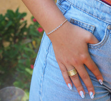 טעינת תמונה בתצוגת גלריה, צמיד גלאם אקוה מרין - אבן הלידה שלי - MyBirthstone