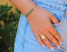 טעינת תמונה בתצוגת גלריה, צמיד גלאם אמרלד - אבן הלידה שלי - MyBirthstone