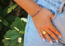 טעינת תמונה בתצוגת גלריה, צמיד גלאם לפיס לזולי - אבן הלידה שלי - MyBirthstone