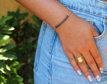 טעינת תמונה בתצוגת גלריה, צמיד גלאם ספיר - אבן הלידה שלי - MyBirthstone