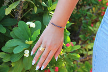 טעינת תמונה בתצוגת גלריה, צמיד גלאם ספיר - אבן הלידה שלי - MyBirthstone