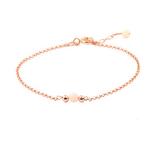 טעינת תמונה בתצוגת גלריה, צמיד ספוט אופל ורודה - אבן הלידה שלי - MyBirthstone