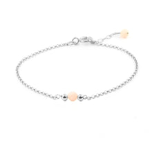 טעינת תמונה בתצוגת גלריה, צמיד ספוט אופל ורודה - אבן הלידה שלי - MyBirthstone