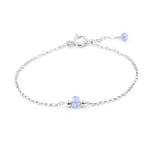 טעינת תמונה בתצוגת גלריה, צמיד ספוט טנזנייט - אבן הלידה שלי - MyBirthstone