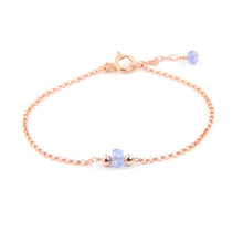 טעינת תמונה בתצוגת גלריה, צמיד ספוט טנזנייט - אבן הלידה שלי - MyBirthstone