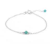 טעינת תמונה בתצוגת גלריה, צמיד ספוט טורקיז - אבן הלידה שלי - MyBirthstone