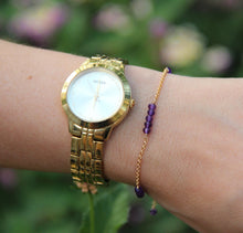 טעינת תמונה בתצוגת גלריה, צמיד זברה אמטיסט - אבן הלידה שלי - MyBirthstone