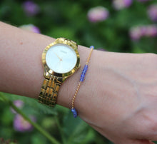 טעינת תמונה בתצוגת גלריה, צמיד זברה טנזנייט - אבן הלידה שלי - MyBirthstone