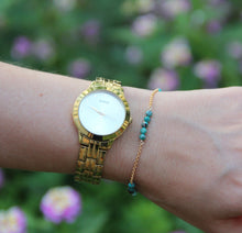 טעינת תמונה בתצוגת גלריה, צמיד זברה טורקיז - אבן הלידה שלי - MyBirthstone