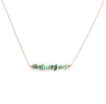 טעינת תמונה בתצוגת גלריה, שרשרת טנריף טורקיז - אבן הלידה שלי - MyBirthstone