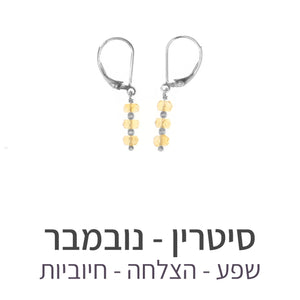 עגילי גלאם סיטרין