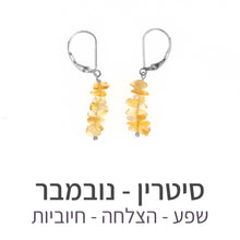 טעינת תמונה בתצוגת גלריה, עגילי טנריף סיטרין
