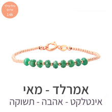 טעינת תמונה בתצוגת גלריה, צמיד גלאם אמרלד
