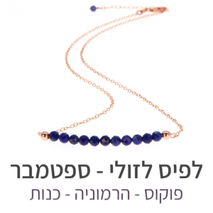 שרשרת בר לפיס לזולי