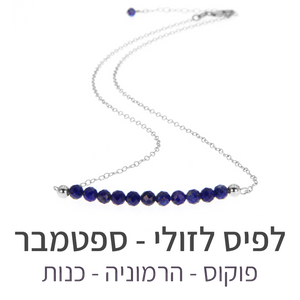 שרשרת בר לפיס לזולי