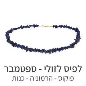 שרשרת פיג'י לפיס לזולי