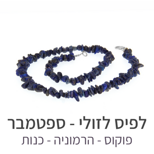 שרשרת פיג'י לפיס לזולי